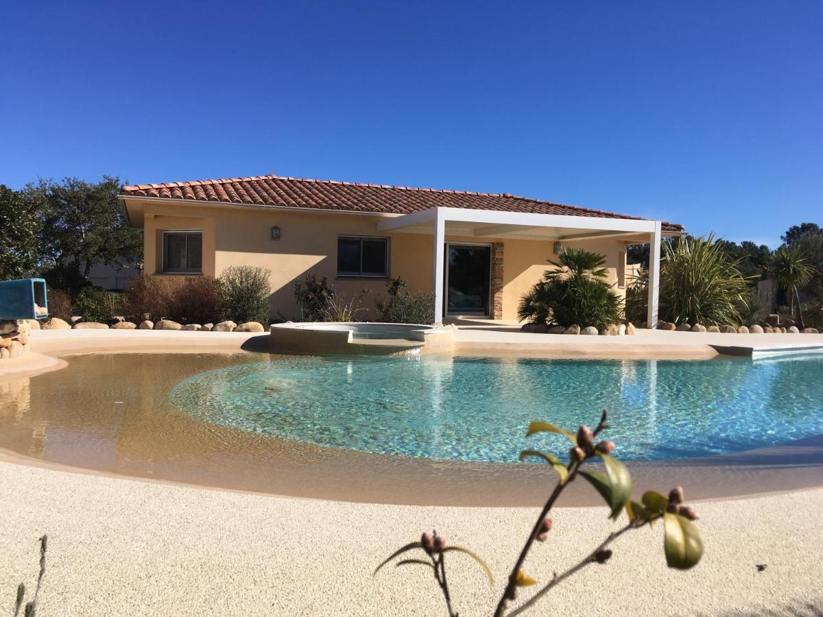 L'Hacienda Piscine chauffée à 28, spa, boulodrome et court de Tennis privés, 2 villas indépendantes Porto Vecchio Exterior foto